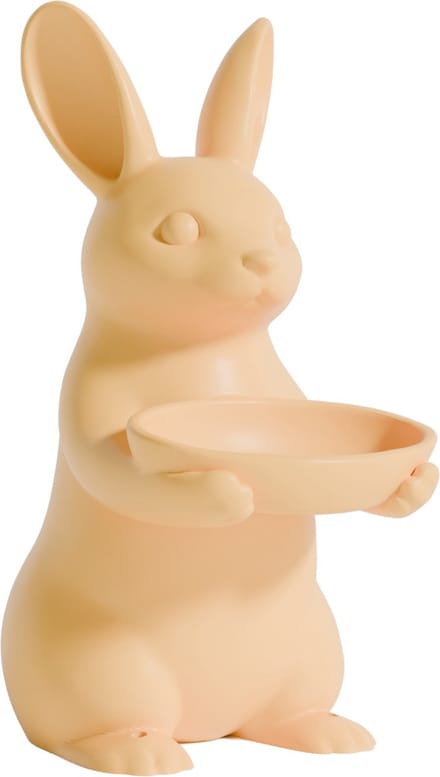 Fiastra Bunny sleutelhouder - sleutel organizer - geel