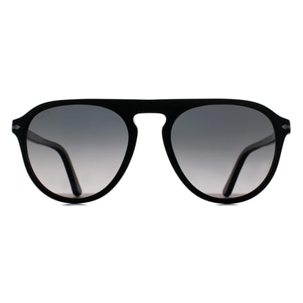 Persol PO3302S 95/M3 zwart grijs gradiënt gepolariseerde zonnebril