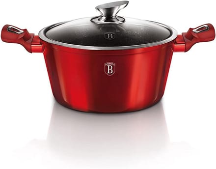 Gietaluminium Kookpan met 3-laags Anti-aanbaklaag 24 cm