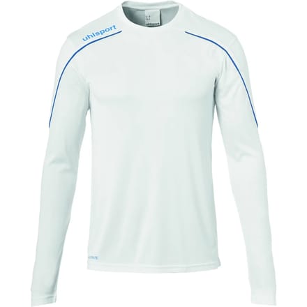 Uhlsport Stream 22 Voetbalshirt Lange Mouw Heren - Wit / Royal | Maat: M