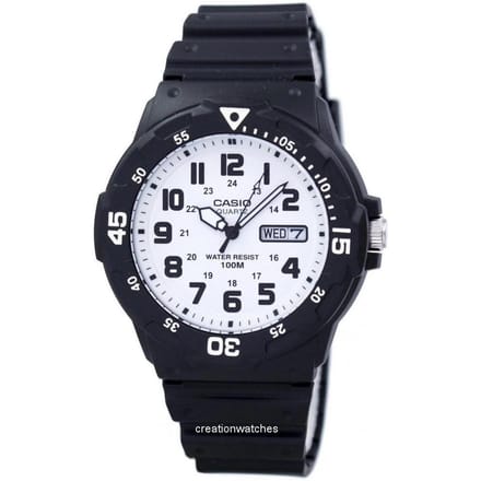 Casio Quartz Analog MRW-200H-7BV MRW200H-7BV Heren horloge wit