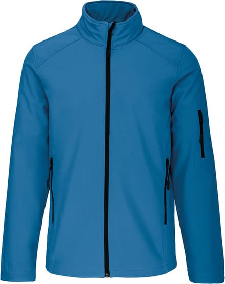 Kariban Softshell jas K401 - Aqua Blue - 3XL