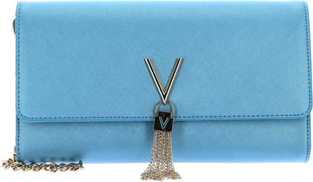 VALENTINO Koppeling Schoudertas Divina SA Clutch Turchese Met Lichtblauw