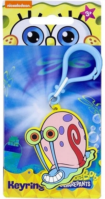 Gerrit de Slak Sleutelhanger – SpongeBob – Clip-Hanger / Tashanger – Gary the Snail Sleuteldecoratie