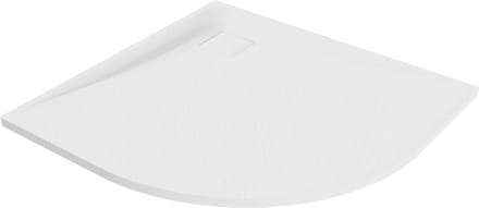 Mexen Bert halfronde SMC douchebak 80 x 80 , wit - 4KR108080