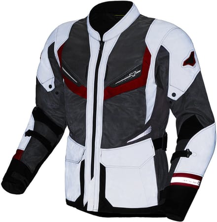 Macna Aerocon NightEye Motorfiets textiel jas -