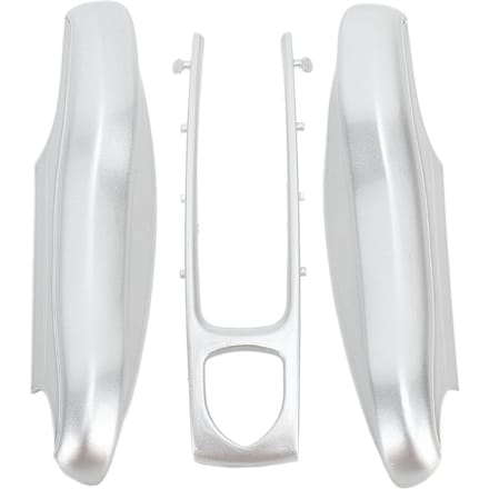 Auto Smart Sleutel Hoes Case Keyless Entry Afstandsbediening Sleutelhanger Beschermer Shell voor Panamera Cayenne 911 wit