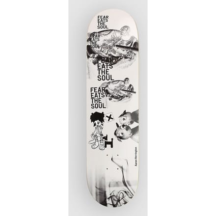 Polar Skate Aaron Herrington Fear Eats Soul 8.125" Skateboard Deck wit