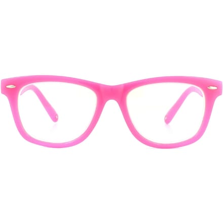 Montana rechthoekige roze kids -bril frames