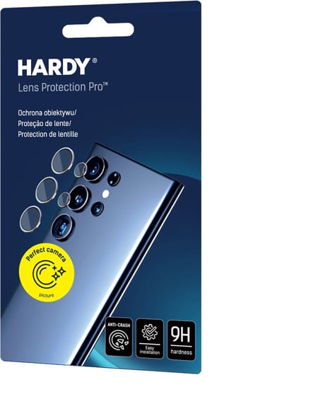 Beschermfolie Achtercamera 3MK Hardy Protection Pro voor Apple iPhone 17 Pro Max / 17 Pro, Gehard Glas, Oranje