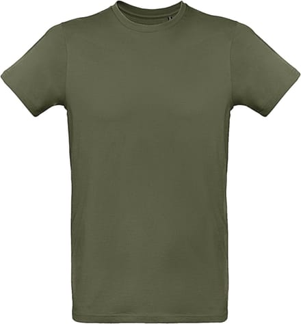 T-shirt met ronde hals 'Organic Inspire Plus'/men Urban Khaki - L