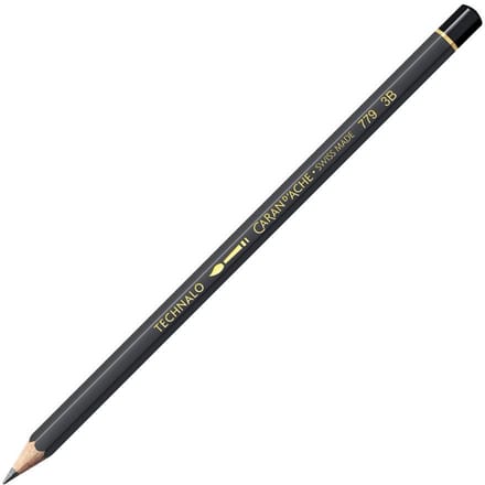 Caran D'ache - Technalo Grafietpotlood Wateroplosbaar - 3B