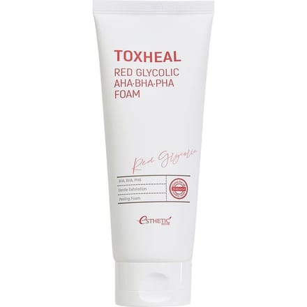 ESTHETIC HOUSE Toxheal Rode Glycolzuur AHA BHA PHA Schuim (150 ml) white