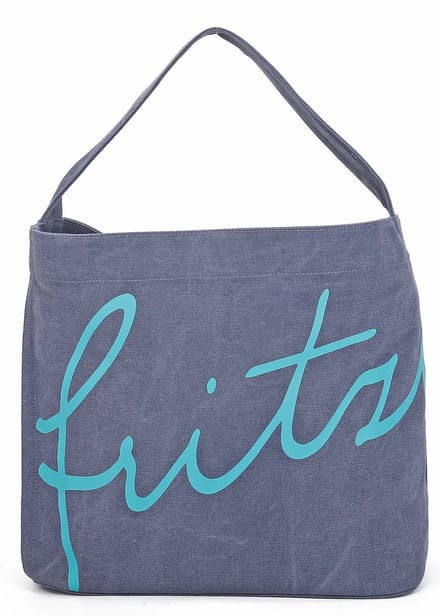 Fritzi aus Preußen Schoudertas Canvas Easy03 Shoulder Bag Blue Donkerblauw
