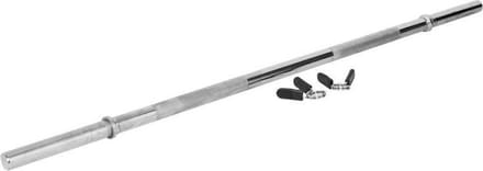 Gorilla Sports Halterstang - 120 cm - 30/31 mm - Veersluiting