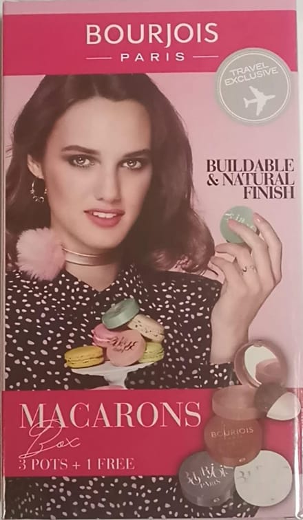Bourjois Paris-Oogschaduw-buildable & natural finish- Macarons- 3 POTS+1 GRATIS
