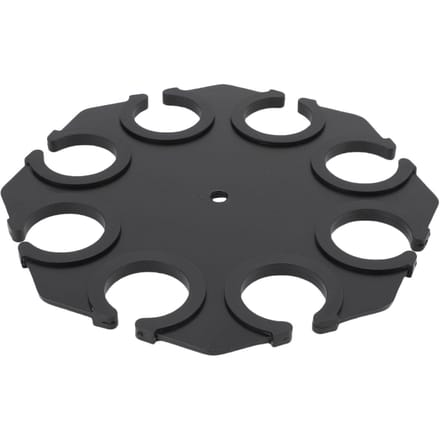 Multi Microfoonhouder 8 Sleuven Meerdere Microfoon Organizer Standaard voor Bedrade en Draadloze Microfoons 38 black