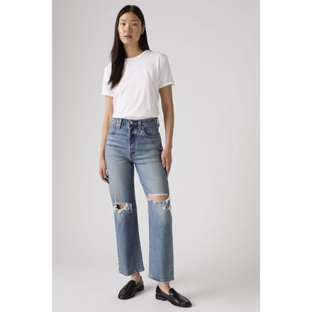 Levi's Ribcage Straight Ankle Jeans Größe: W24L27 | Straight Jeans Outlet | Damen