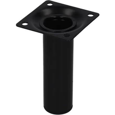Duraline Meubelpoot Rond Staal 3x10cm Zwart
