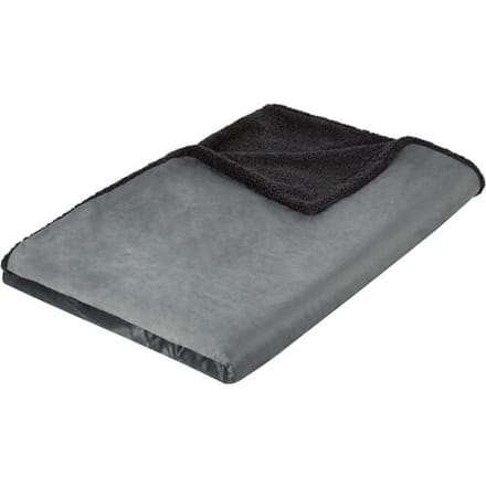 LIVARNO HOME Teddy fleecedeken 150 x 200 cm (Grijs)