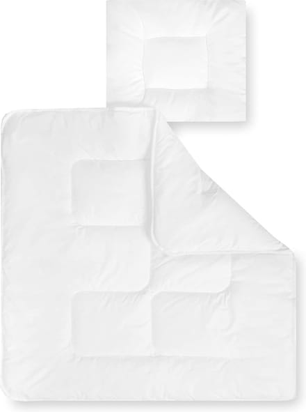 Kinderdekbed Basic, deken met kussen, Oeko-Tex standaard 100, afmetingen 80 x 80 cm + 35 x 40 cm