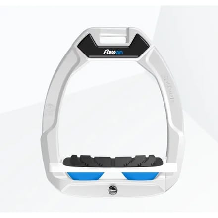 Veilige rijijzers Ingezakte Grip Wit/Wit/Blauw Flex-On Safe-On