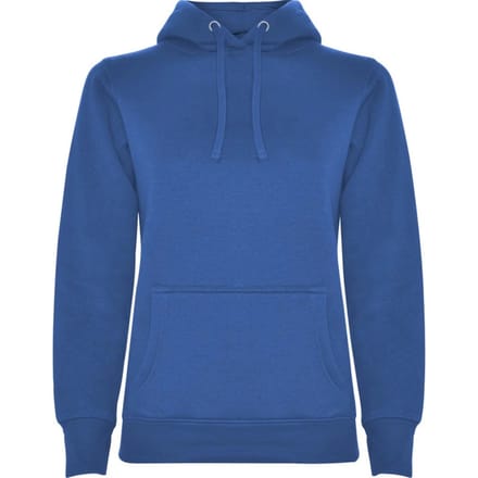Roly Dames/Dames Urban Hooded Polycotton Sweatshirt (Koningsblauw)