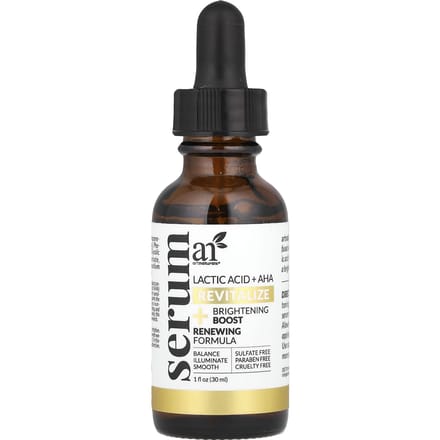 artnaturals, Lactic Acid + AHA Serum, 30ml (1fl oz) gray