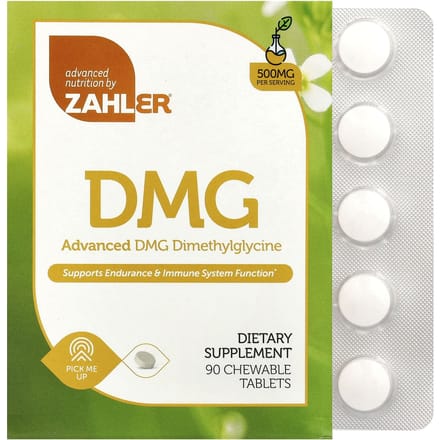 DMG Avancé, Diméthylglycine, 500 mg, 90 Comprimés à Croquer