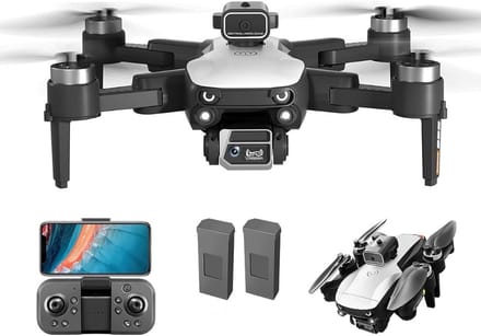 Thuys – Drones Met Camera Voor Volwassenen – Drones – Met Camera – 18cm x 17cm x 9cm – Zwart