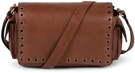 Bag2Bag Leren Crossbodytas Met Overslag Turijn Cognac