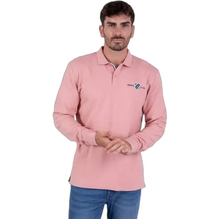 Gebreid poloshirt met lange mouwen Camberabero