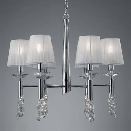 Mantra Iluminación Kroonluchter Lilja 6-lamps