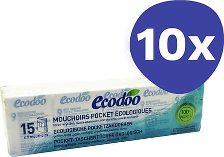 Ecodoo Tissues Pocket (10 stuks)