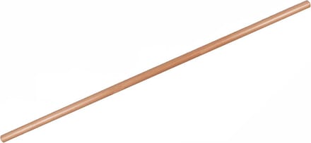 Trapleuning van gelakt beukenhout - 40 mm diameter, diverse lengtes tot 4,0 m