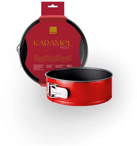 Ibili Karamel Bakvorm 20 Cm Rood
