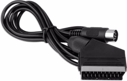 Scart AV kabel voor SEGA Mega Drive, Genesis en Master System (V-pin versie) - 1,8 meter