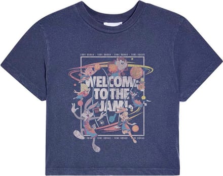Space Jam: A New Legacy - Welcome To The Jam Crop top - S - Blauw