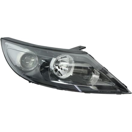 Koplampen TYC 20-12803-25-2, rechts