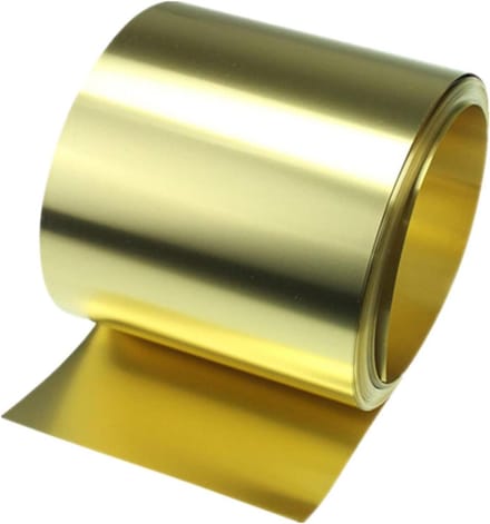 Messing Plaat - Messing Folie Strip - Hobby Projecten - Hoge Zuiverheid Corrosiebestendig - 5 meter 30mm - Messing