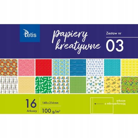 Creatief Papier A5 16 Vel 100g - Knutselen & Kaarten