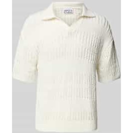 Poloshirt met ribboorden