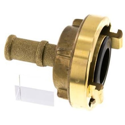 32 (44 mm) Messing Storz-koppeling 19 mm Slangpilaar Draaibaar