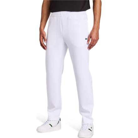 Lacoste Interlock Broeken Heren - Wit - Maat S - Poly Fleece