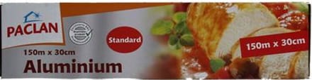 PACLAN Aluminium folie 150 meter lang en 30cm breed - 1620gr.