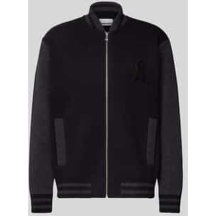 Regular fit gebreid jack met wol Model ‘KEDAAWYAN’