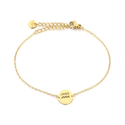 Bijoutheek Armband Aquarius - Waterman Goud