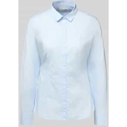 Overhemdblouse van katoenmix