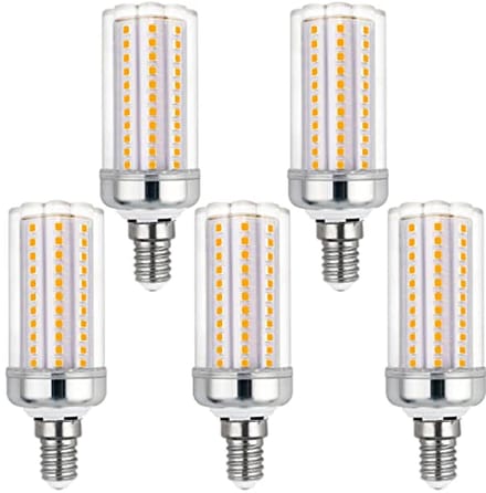 LED-lamp E14 16W Koud Wit 6000K - Set van 5 stuks met 360 graden Lichtopbrengst