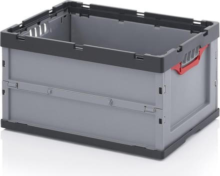 Set van 2 professionele vouwdozen 60 x 40 x 32 cm met gratis duimstok